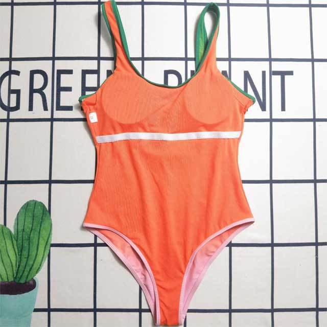 Gradient Sexy Backless One Piece