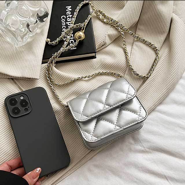 Vintage Style Chains Little Purse Crossbody Mini Bag