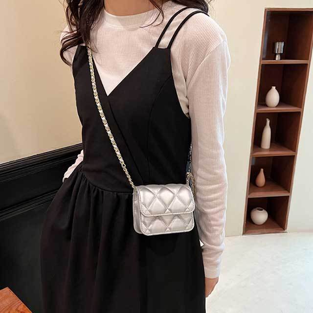 Vintage Style Chains Little Purse Crossbody Mini Bag