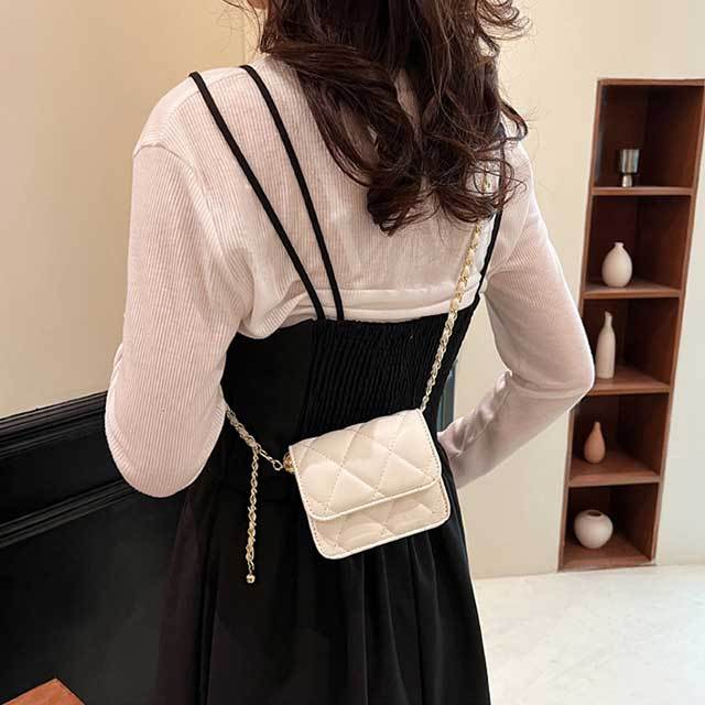 Vintage Style Chains Little Purse Crossbody Mini Bag