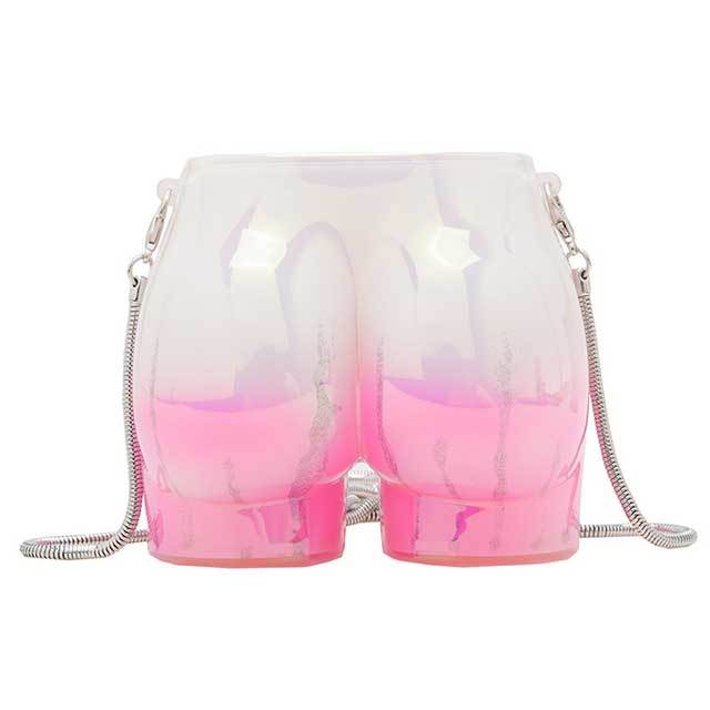 Gradient Color Crossbody Butt Bag