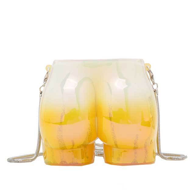 Gradient Color Crossbody Butt Bag