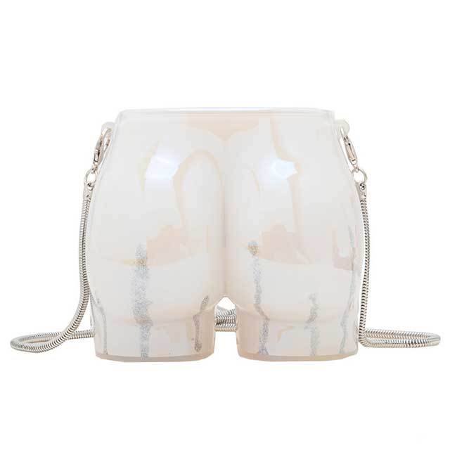 Gradient Color Crossbody Butt Bag