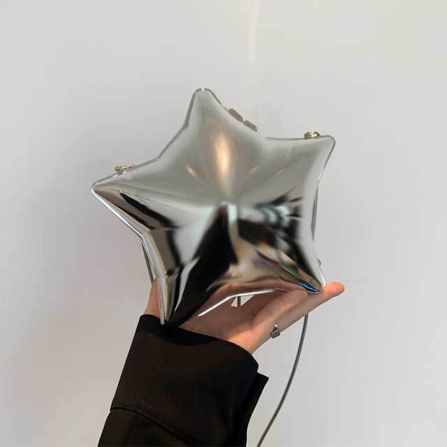Super Star Shaped Acrylic Crossbody Shoulder Bag