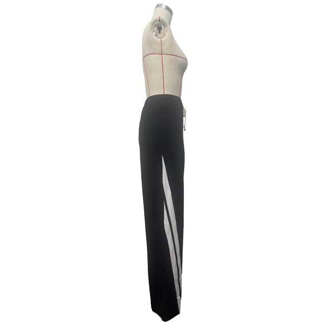 Drawstring Striped Jogger Pant