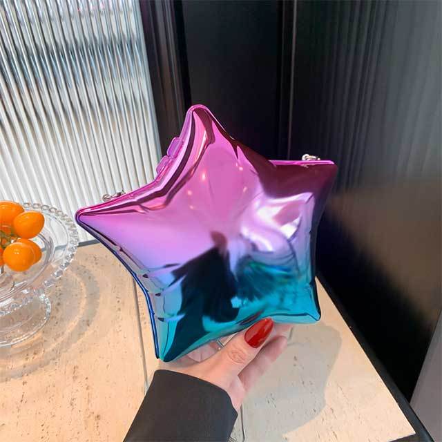 Super Star Shaped Acrylic Crossbody Shoulder Bag