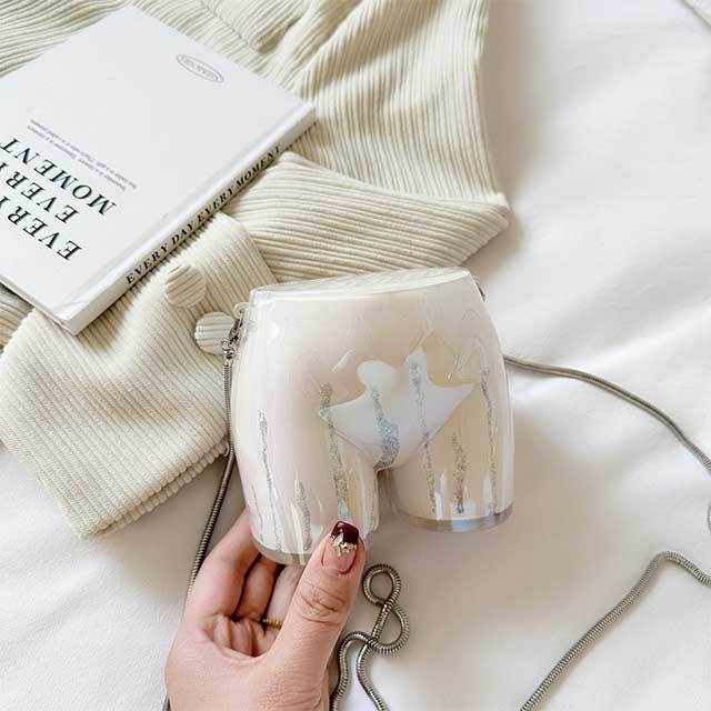 Gradient Color Crossbody Butt Bag