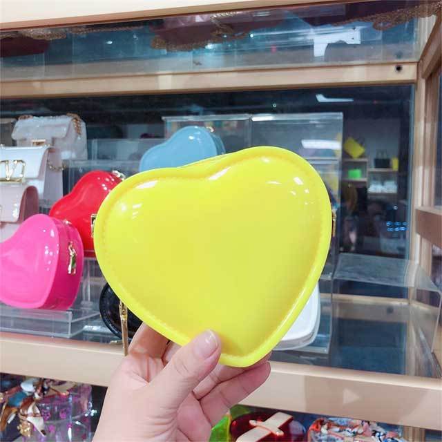 Super Cute Love Shape Mini Purse Crossbody Bag