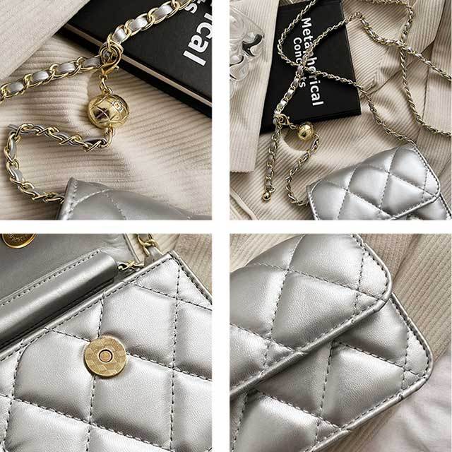 Vintage Style Chains Little Purse Crossbody Mini Bag