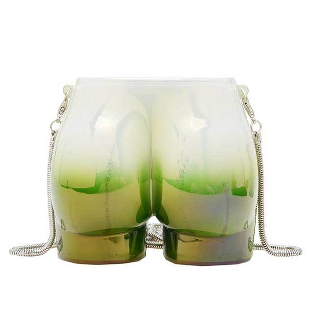 Gradient Color Crossbody Butt Bag