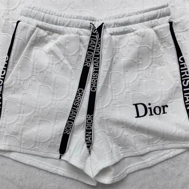 Fashion Embossing Embroidery Two Piece Set