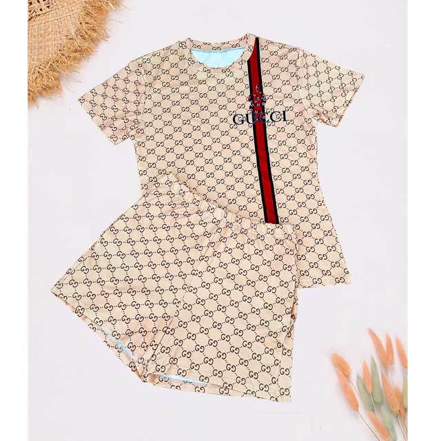 Printed Casual Two Piece Set