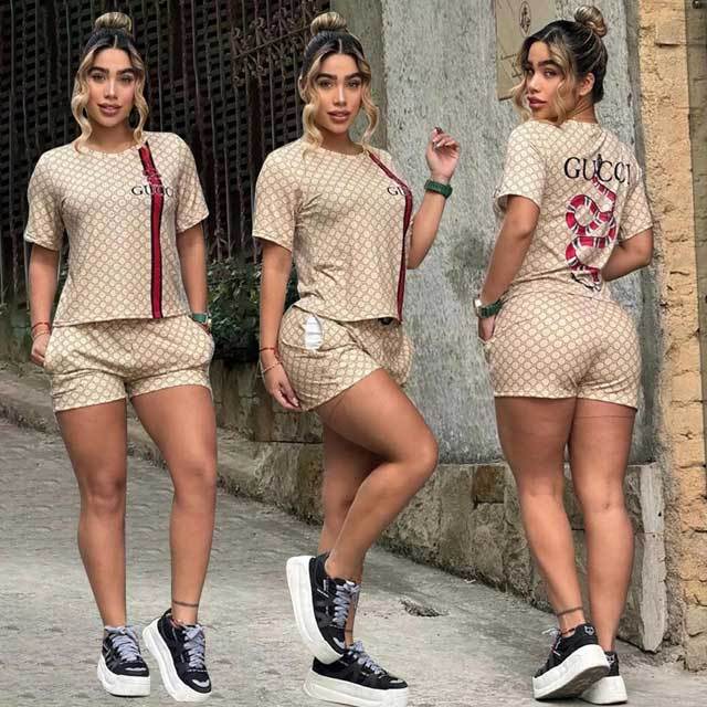 Printed Casual Two Piece Set