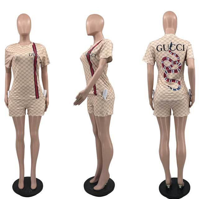 Printed Casual Two Piece Set