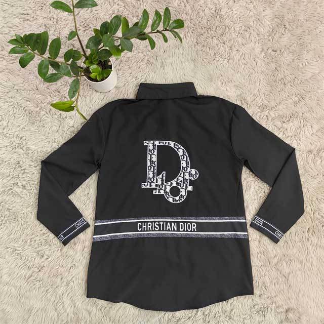 Embroidery Long Sleeve Shirt