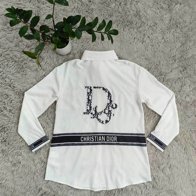Embroidery Long Sleeve Shirt