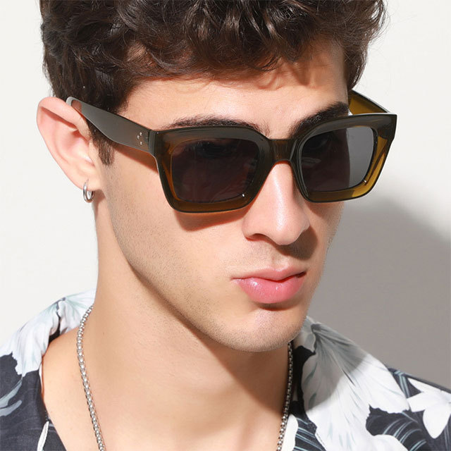 Classic Style Large Frame Sunglasses