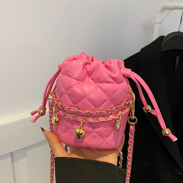 Fragrant Style Crossbody Mini Bucket Bag