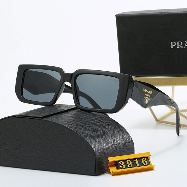 Rectangle Frame Luxury Fashion Sunglasses