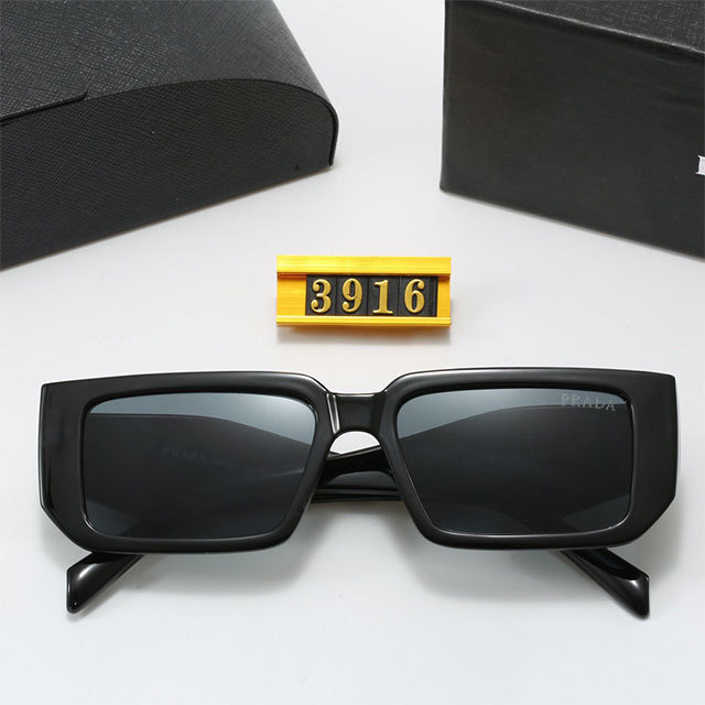 Rectangle Frame Luxury Fashion Sunglasses