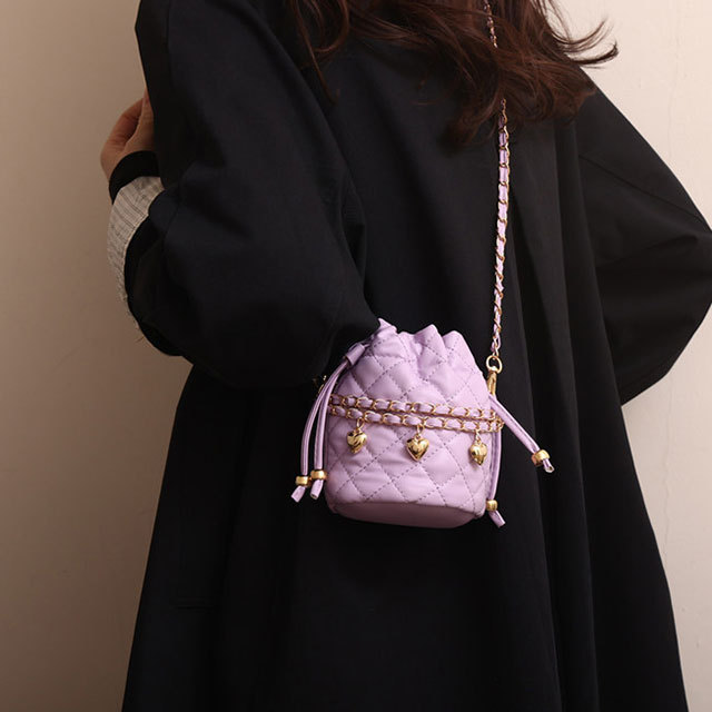 Fragrant Style Crossbody Mini Bucket Bag