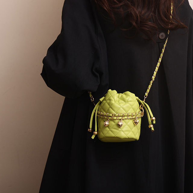 Fragrant Style Crossbody Mini Bucket Bag