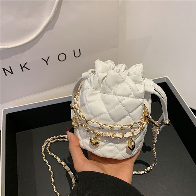 Fragrant Style Crossbody Mini Bucket Bag