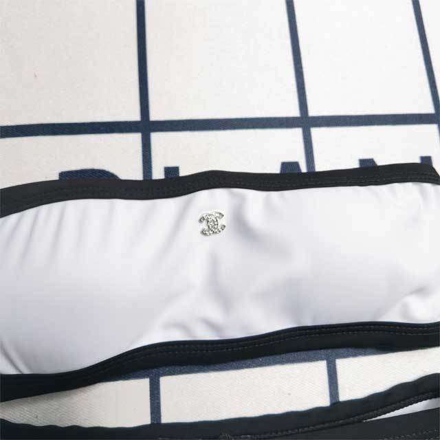 Rhinestones Bandeau Bikini Set