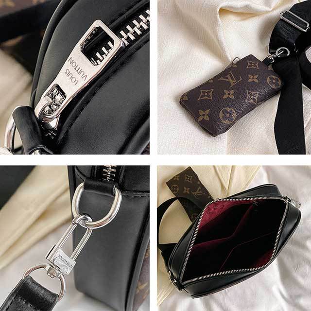 Printed Leather Fashion Crossbody Bag