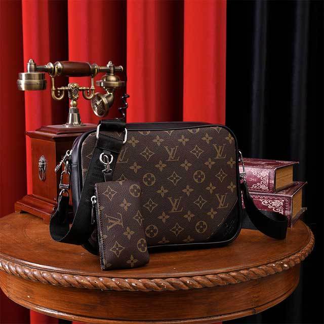Printed Leather Fashion Crossbody Bag