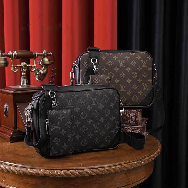 Printed Leather Fashion Crossbody Bag