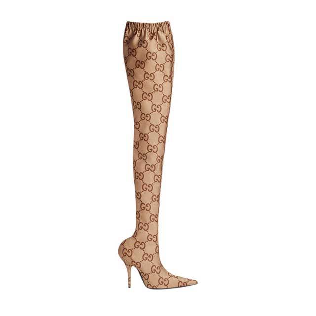 Pointed Toe High Heeled Over Knee Boots