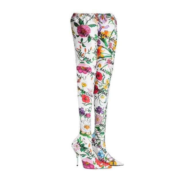 Pointed Toe High Heeled Over Knee Boots