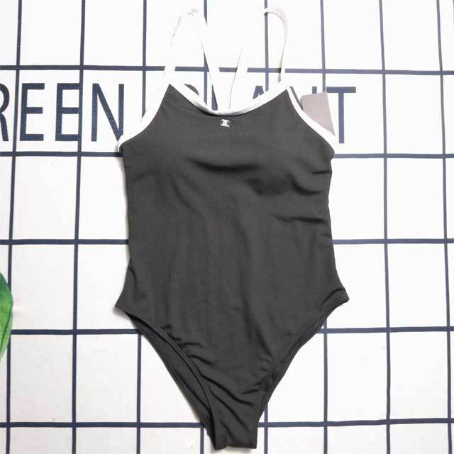 Rhinestones Sexy One Piece Swimsuit