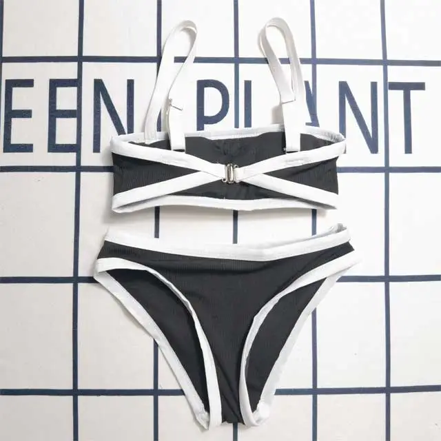 Rhinestones Sexy Bikini Set