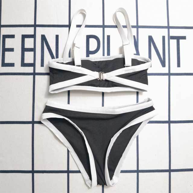 Rhinestones Sexy Bikini Set
