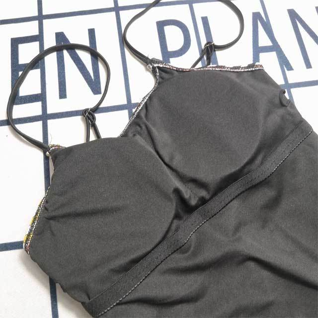 Color Block Striped One Piece