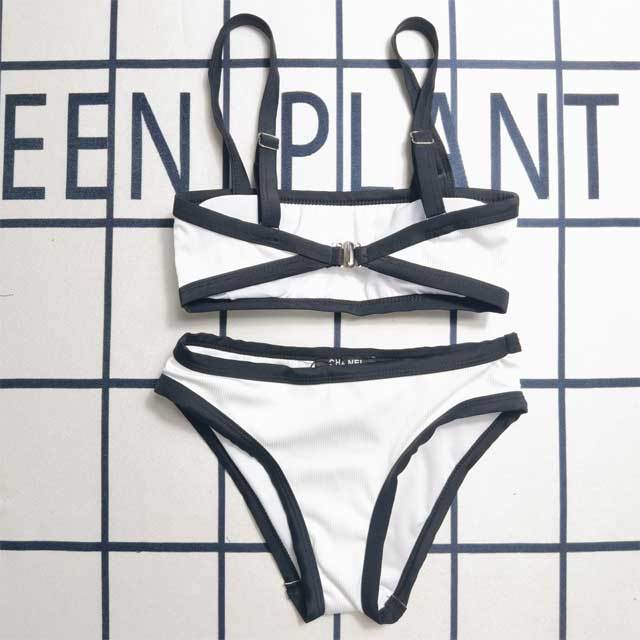 Rhinestones Sexy Bikini Set