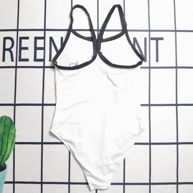 Rhinestones Sexy One Piece Swimsuit