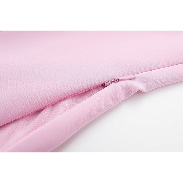 Zipper Up Halter Neck Top 2 Pieces Short Set