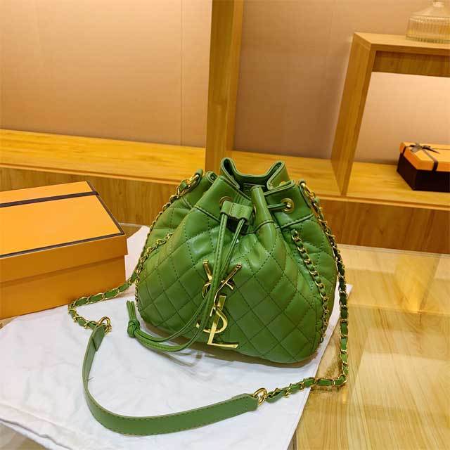 Leather Drawstring Fashion Shoulder Bag