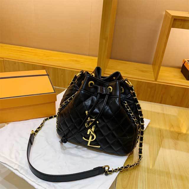 Leather Drawstring Fashion Shoulder Bag