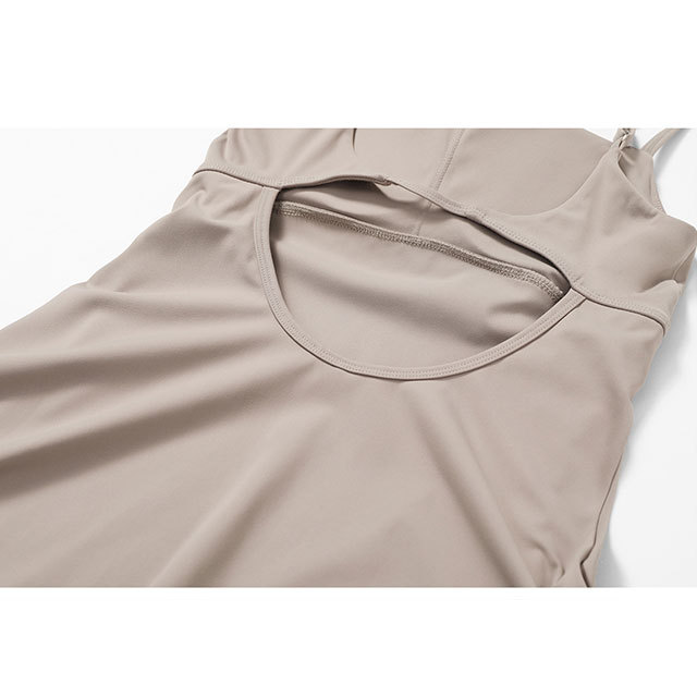 Adjustable Straps Cami Backless Golf Dress
