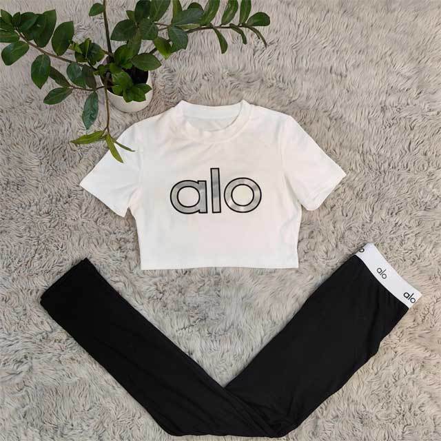 Short Sleeve Casual Jogging Pants Set