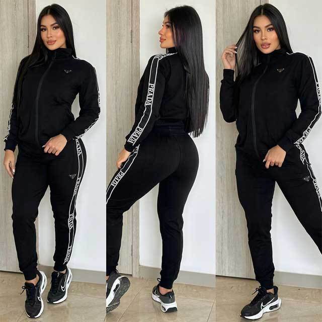 Long Sleeve Velvet Fall Tracksuit Set