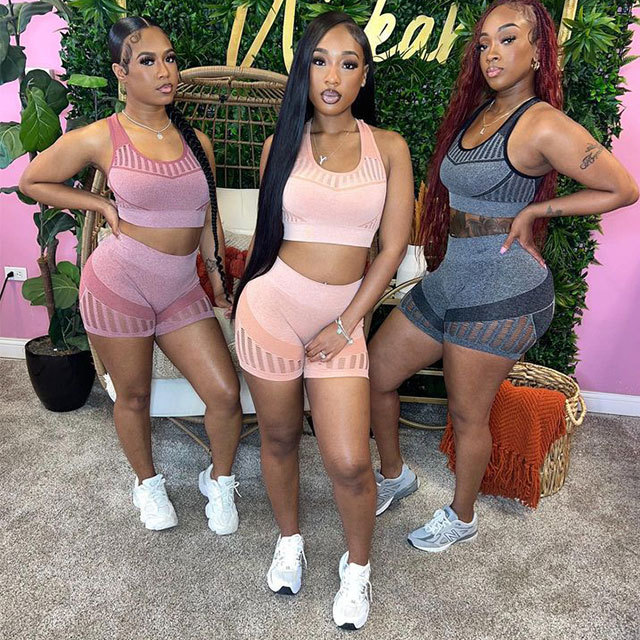 Active Short Set Two Pieces