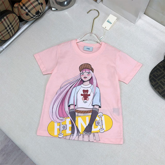 Cartoon Printed Fashion Shorts Set for Kid