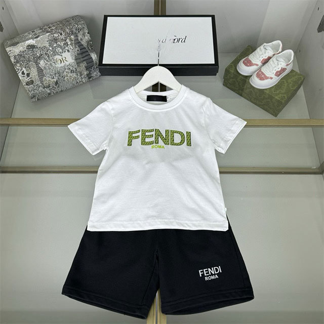 Comfortable Letters Printed Two Pieces Short Set for Kids