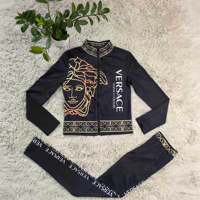 Fashion Print Casual Jogging Suit