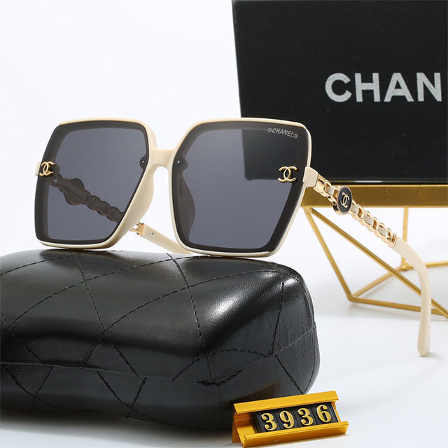 Large Frame Simple Design Sunglasses